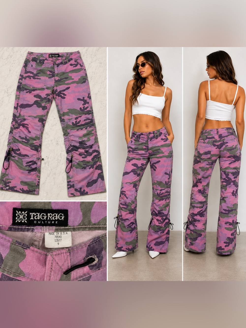 Tag Rag Y2K Camo pants